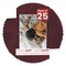Dark Red Suede Mat Board for 11x17 Frames - Fits 9.5x13 Photos